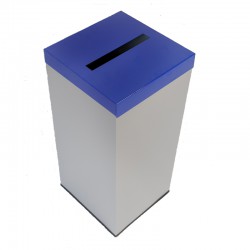 Recycle afvalbak papier blauw 50 L Recycle afvalbak papier blauw 50 L