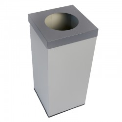 Recycle afvalbak grijs 50 L Recycle afvalbak grijs 50 L