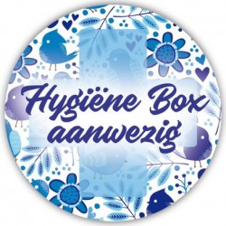 Hygiënebox stickers