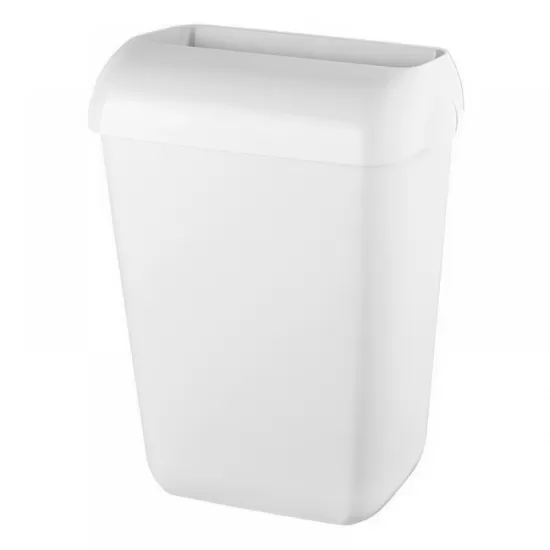 Afvalbak Wit Open 55L