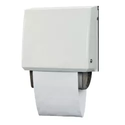 Handdoekautomaat Wit voor textielrollen Handdoekautomaat Wit voor textielrollen