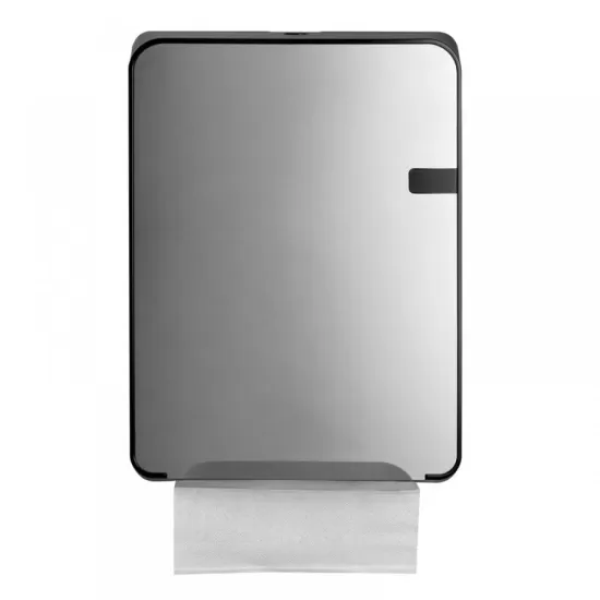 Quartz Silver handdoekdispenser