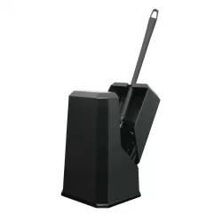 Toiletborstelhouder zwart gesloten Toiletborstelhouder zwart gesloten