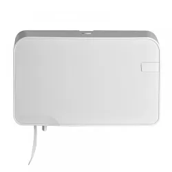 Toiletrolhouder Wit - 2 traditionele rollen Toiletrolhouder Wit - 2 traditionele rollen