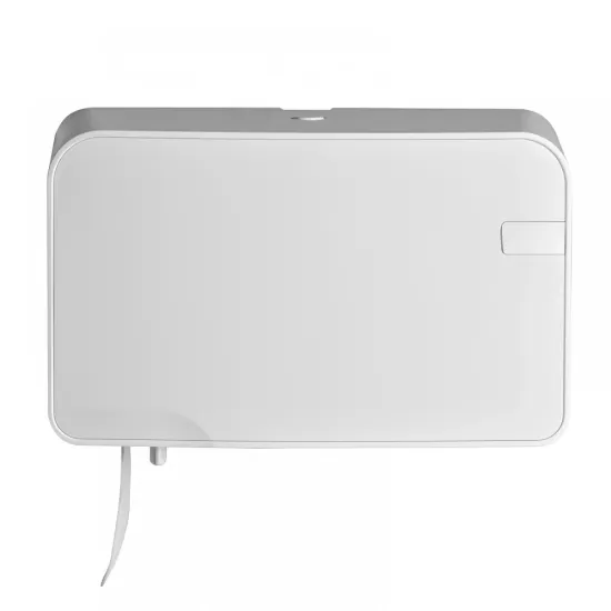 Quartz White toiletrolhouder 2 rollen coreless Quartz White toiletrolhouder 2 rollen coreless