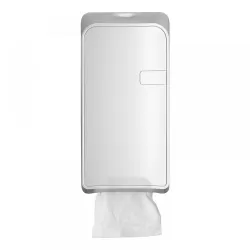 Toiletpapierdispenser Wit - losse vellen Toiletpapierdispenser Wit - losse vellen