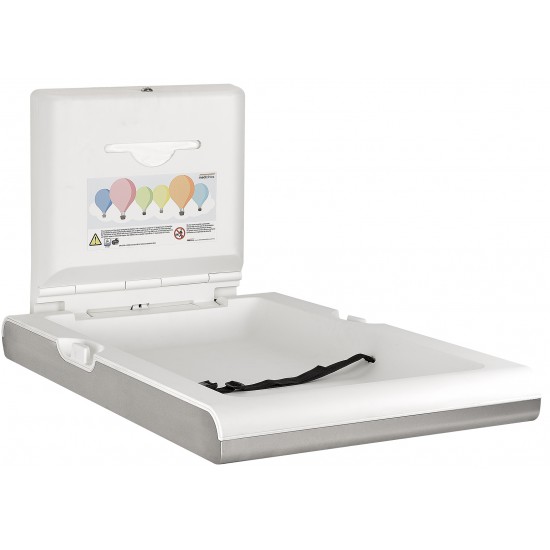 Mediclinics babyverschoontafel RVS verticaal