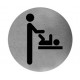 Pictogram RVS babyverschoontafel