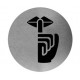 Pictogram RVS stilte