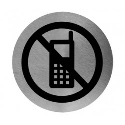 Pictogram RVS telefoonverbod