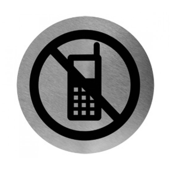 Pictogram RVS telefoonverbod