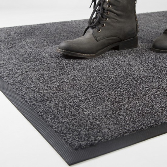 Droogloopmat anthracite 115x180