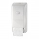 Pearl White toiletrolhouder 2 doprollen Pearl White toiletrolhouder 2 doprollen
