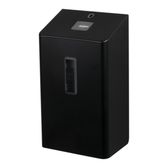 SanTRAL Plus Non-touch zeepdispenser 0,6 L RAL 9005 Gitzwart Midnight