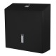 SanTRAL Plus toiletrolhouder jumbo rollen RAL 9005 Gitzwart Midnight