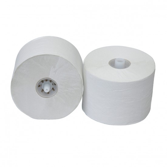 Toiletpapier met dop tissue 65 meter 3-lg