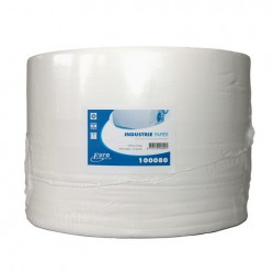 Industriepapier cellulose wit 2-lg 800 meter x 29 cm