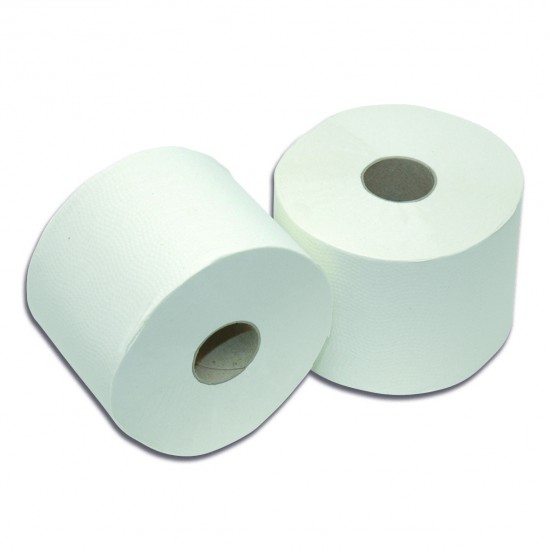 Toiletpapier tissue wit 2-lg 400 vel